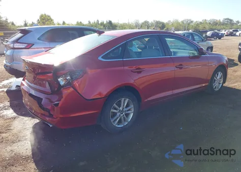 2015 Hyundai Sonata Se from USA, damaged, VIN 5NPE24AF1FH224920